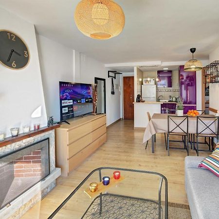 Apartament Pau Casals, 2 Min Walk From The Sea & Sea View 滨海略雷特 外观 照片