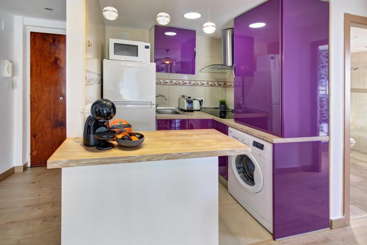 Apartament Pau Casals, 2 Min Walk From The Sea & Sea View 滨海略雷特 外观 照片
