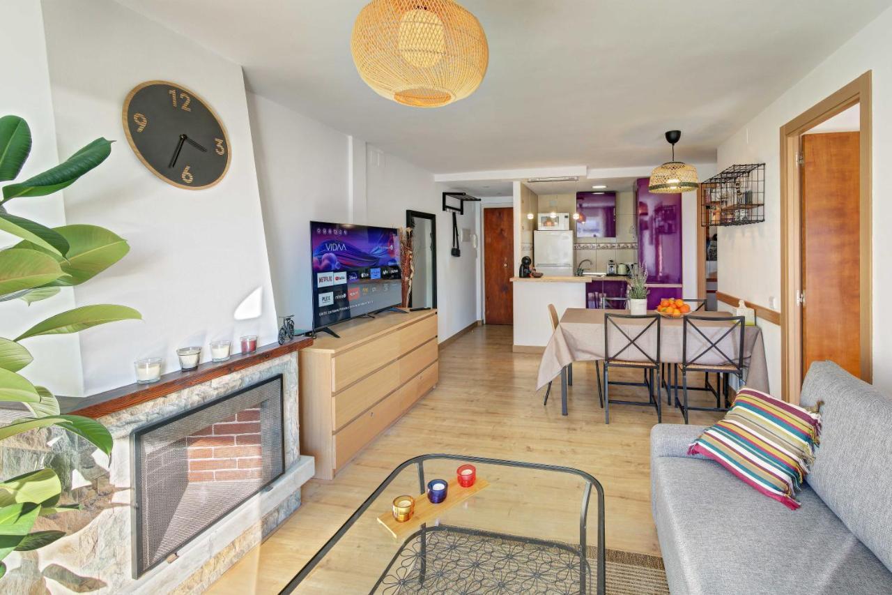 Apartament Pau Casals, 2 Min Walk From The Sea & Sea View 滨海略雷特 外观 照片